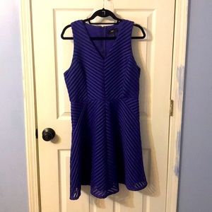 Mission purple/blue dress